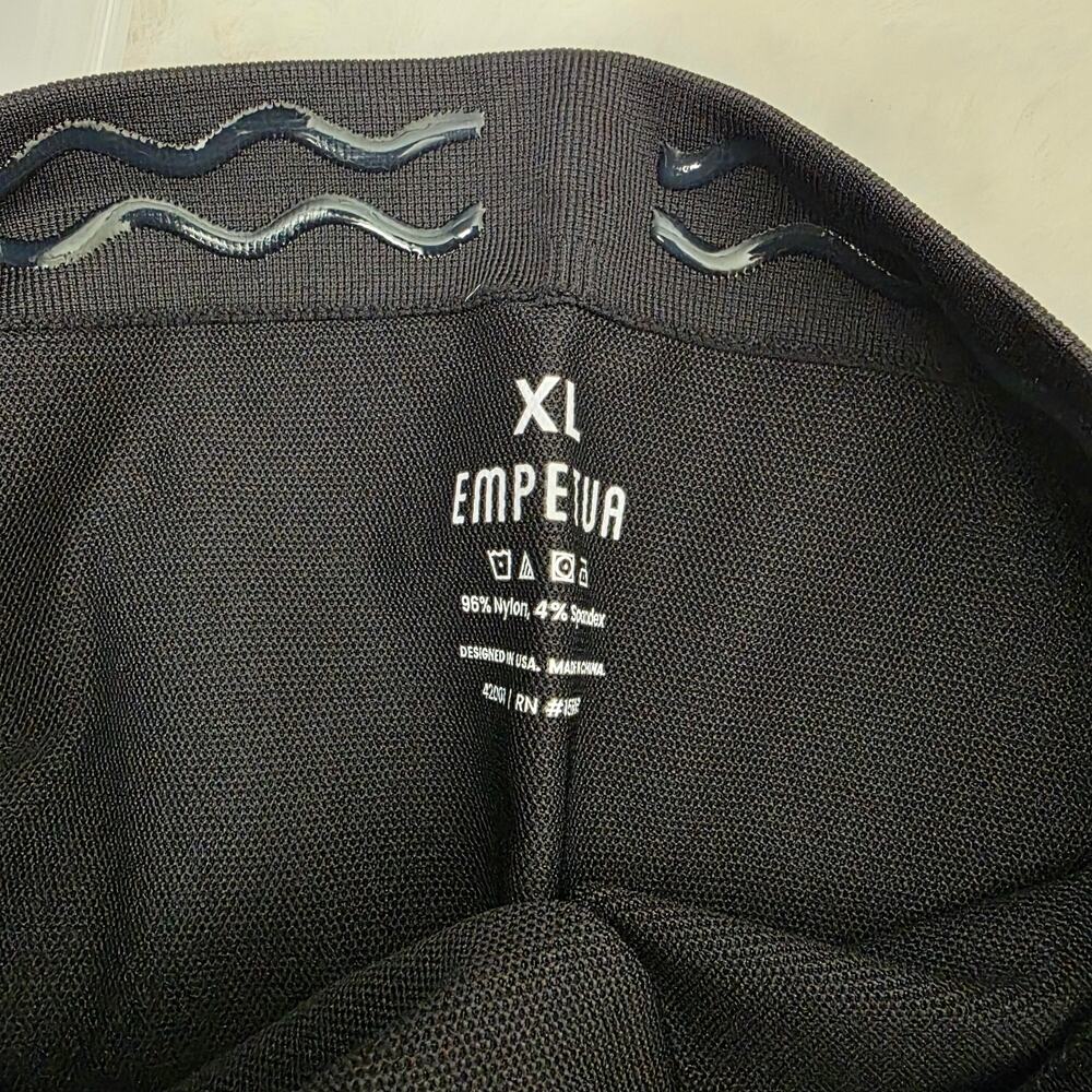 NWT Empetua Shapermint Seamless Mid Rise Shaping Capri Leggings Black XL - Picture 6 of 13